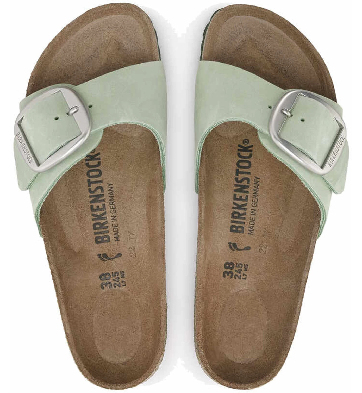 Birkenstock W Madrid Big Buckle Nubuck - Sandalen - Damen - Image 3