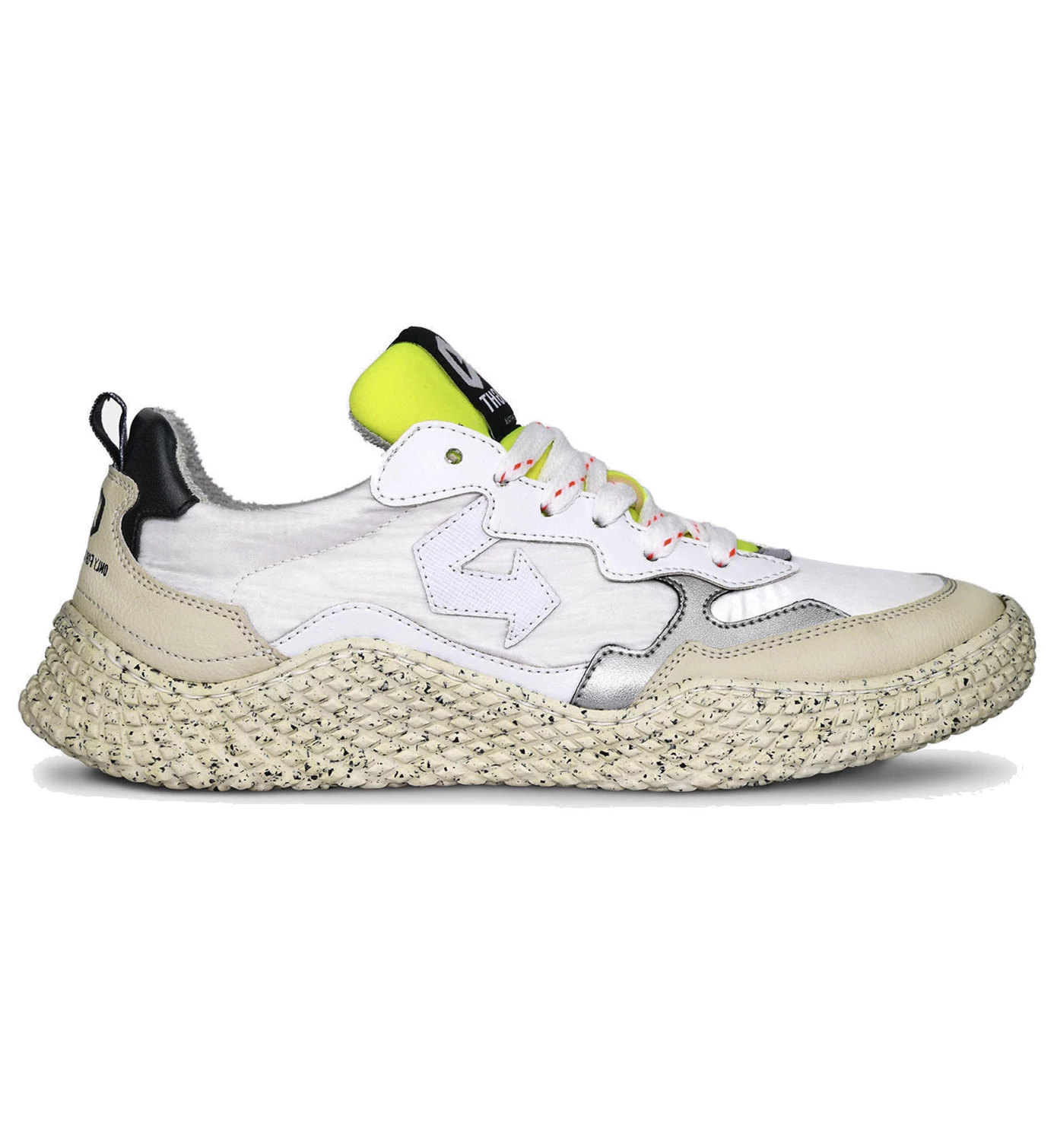 Hana White Crinkle - Sneakers - Unisex